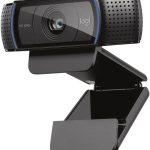 Logitech C920 HD Pro Webcam Full HD 1080p video calling with stereo audio, Black, 960-001055