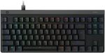 Logitech G515 TKL Wired Low Profile Gaming Keyboard, GL Mechanical Linear Tactile Switches, Black, 920-012872