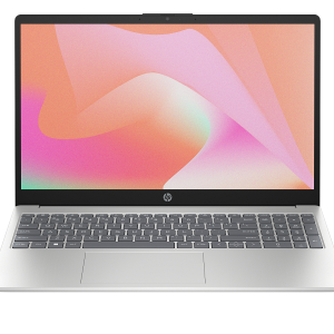 HP 15-fd1134nia 15.6" FHD Laptop, Intel® Core™ 3 100U Processor, 8GB RAM, 512GB SSD, SHARED DOS, Natural Silver