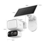 TP-Link Tapo C615F KIT Solar-Powered Floodlight Pan/Tilt Security Camera Kit, White - Image 2
