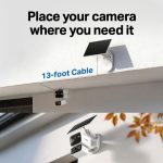 TP-Link Tapo C645D KIT Solar-Powered Dual-Lens Pan/Tilt Security Camera Kit, White - Image 10