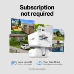 TP-Link Tapo C645D KIT Solar-Powered Dual-Lens Pan/Tilt Security Camera Kit, White - Image 4