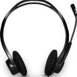 Logitech 960 USB Computer Headset, Noise Cancelling Microphone, Plug And Play, Black, 981-000100