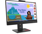 Lenovo ThinkVision T24D-4v 23.8" FHD USB-C Docking Video Conferencing Monitor, IPS Panel, 5MP Camera, 2*5W Speaker, Black, 64B7UAT1UK - Image 2