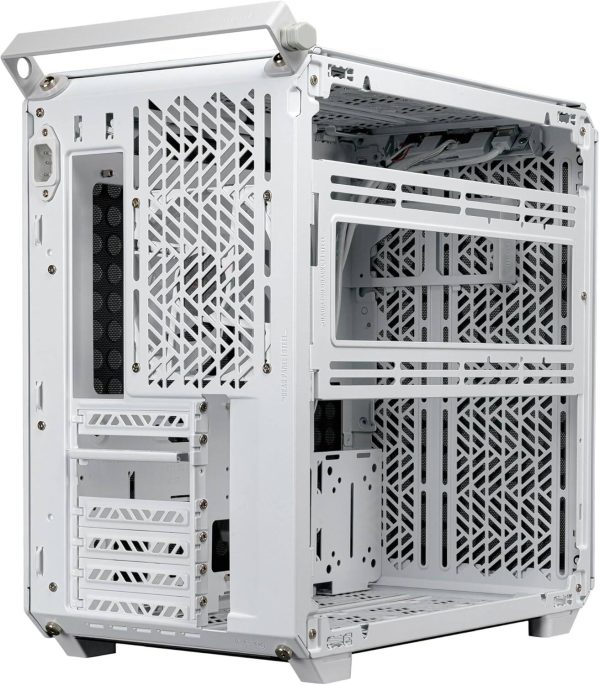 Cooler Master QUBE 500 Flatpack Macaron Small High Airflow Mid-Tower ATX Customizable Gaming PC Case, Tempered Glass, Vertical GPU Mount, USB-C, Carrying Handle, Gem Mini, Q500-DGNN-S00 - Image 9