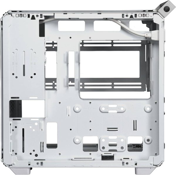 Cooler Master QUBE 500 Flatpack Macaron Small High Airflow Mid-Tower ATX Customizable Gaming PC Case, Tempered Glass, Vertical GPU Mount, USB-C, Carrying Handle, Gem Mini, Q500-DGNN-S00 - Image 5