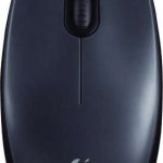 Logitech M90 Wired Mouse, 1000DPI Optical Tracking, Black, 910-001793