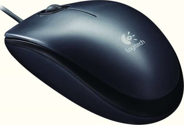 Logitech M90 Wired Mouse, 1000DPI Optical Tracking, Black, 910-001793 - Image 4