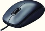 Logitech M90 Wired Mouse, 1000DPI Optical Tracking, Black, 910-001793 - Image 3