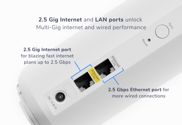NETGEAR Orbi 370 Series Dual-Band WiFi 7 Mesh Network System for Home (RBE372) – Wireless Router + 1 Extender, Security Features, 5 Gbps, Covers 4,000 sq.ft., 70 Devices, 2.5GB Internet Port, BE5000, RBE372-100EUS - Image 7