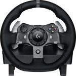 Logitech G920 Driving Force Racing Wheel and Floor Pedals, Real Force Feedback, Stainless Steel Paddle Shifters for Xbox Series X|S, Xbox One, PC, Mac - Black, 941-000124 - Image 2