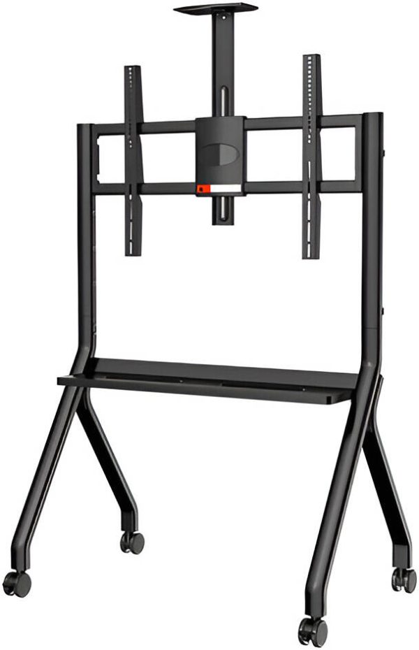 AZTECH FD580 Heavy-Duty Trolley Stand for 55″ to 100″ Displays, Up to 120KG Weight Capacity, Black, AZT-FD580 - Image 3