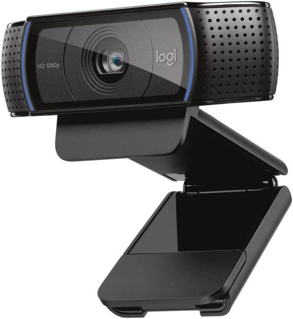 Logitech C920 HD Pro Webcam Full HD 1080p video calling with stereo audio, Black, 960-001055 - Image 2