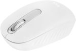Logitech M196 Bluetooth Wireless Mouse, Compact and Portable Mouse for Laptops, Tablets and More, 12-Month Battery, Smooth Tracking, Compatible With PC and Mac, Windows and macOS - Off White, 910-007460