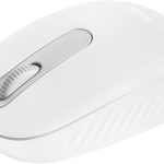 Logitech M196 Bluetooth Wireless Mouse, Compact and Portable Mouse for Laptops, Tablets and More, 12-Month Battery, Smooth Tracking, Compatible With PC and Mac, Windows and macOS - Off White, 910-007460