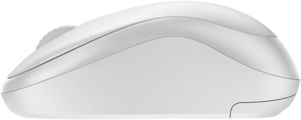 Logitech M240 Silent Bluetooth Mouse, Wireless, Compact, Portable, Smooth Tracking, 18-Month Battery, for Windows, macOS, ChromeOS, Compatible with PC, Mac, Laptop, Tablets - White, 910-007120 - Image 4