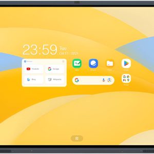 MAXHUB S8620 86" 4K UHD Interactive Flat Panel, Touch, 60Hz Refresh Rate, 6.5 ms Response Time, Android 14 Operating System, Black