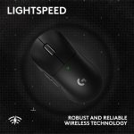 Logitech G PRO X SUPERLIGHT 2 SE LIGHTSPEED Wireless Gaming Mouse, HERO 2 Sensor, Black, 910-007553 - Image 9