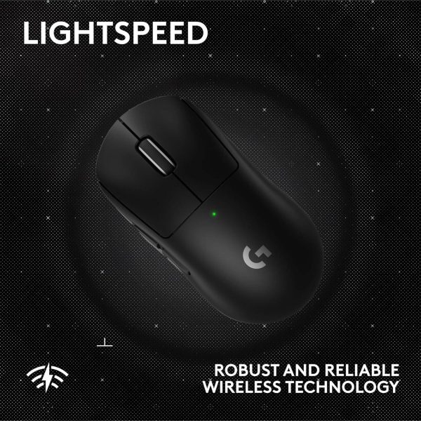 Logitech G PRO X SUPERLIGHT 2 SE LIGHTSPEED Wireless Gaming Mouse, HERO 2 Sensor, Black, 910-007553 - Image 9