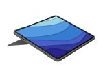 Logitech Combo Touch Backlit keyboard and precise trackpad for iPad Pro, Graphite, 920-012669 - Image 4