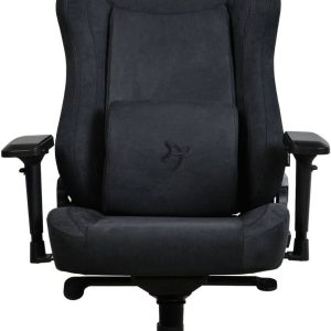Arozzi Vernazza XL Supersoft Gaming Chair, Lumbar support and neck pillow in memory foam, Recline the backrest up to 165°, Pure Black, VERNAZZA-XL-SPSF-PBK