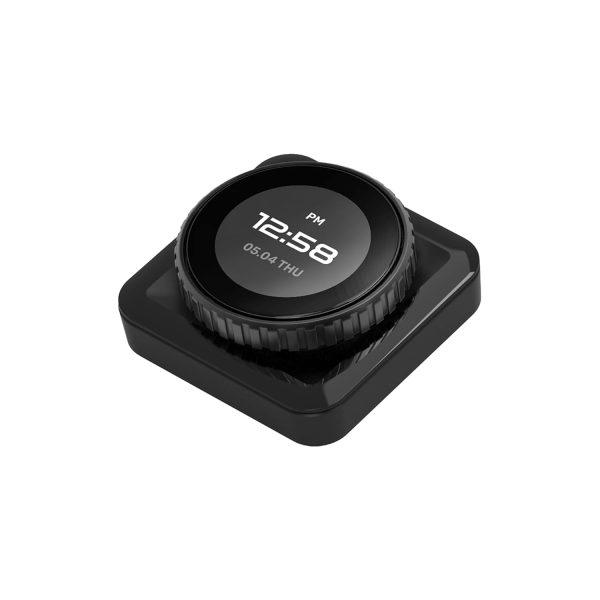 Cooler Master MasterHUB Encoder Dial with IPS Display Module: Scene Switching, Volume Control, Clock, Timer, and Endless Creative Possibilities, Black, MHDD01AA22 - Image 2