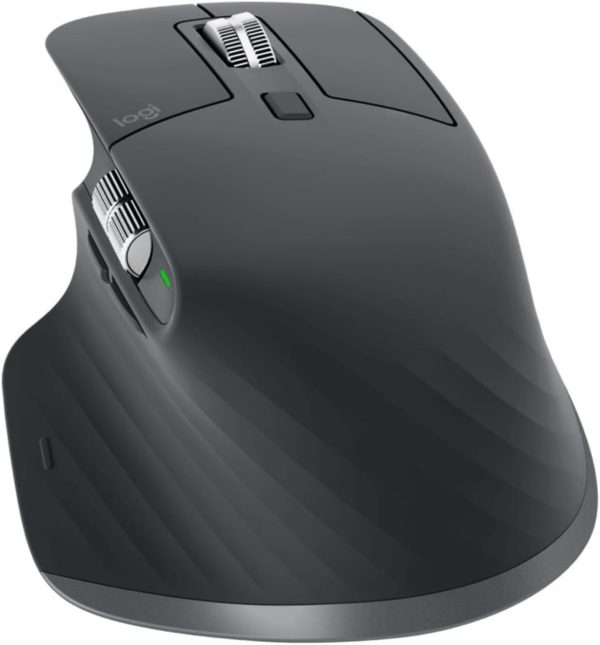 Logitech MX Master 3S - Performance Wireless Mouse with Ultra-fast Scrolling, Ergo, 8K DPI, Track on Glass, Quiet Clicks, Bluetooth, Windows, Linux, Chrome - Graphite, 910-007501 - Image 2