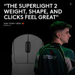 Logitech G PRO X Superlight 2 Lightspeed Wireless Gaming Mouse, Lightweight, LIGHTFORCE Hybrid Switches, Hero 2 Sensor, 32,000 DPI, 5 Programmable Buttons, USB-C Charging, PC & Mac, White, 910-006639 - Image 7