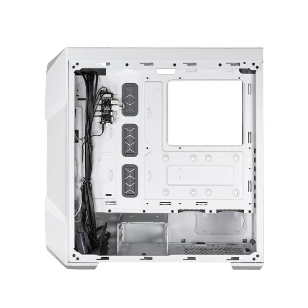 Cooler Master TD500 Mesh V2 Computer Case, ARGB & PWM Hub Included, Type C Connector, Top Removable, 3 x 120mm ARGB Fans, 360mm Radiator Support, Gaming Case, White, TD500V2-WGNN-S00 - Image 8