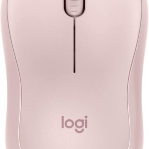 Logitech M240 Silent Bluetooth Mouse, Wireless, Compact, Portable, Smooth Tracking, 18-Month Battery, for Windows, macOS, ChromeOS, Compatible with PC, Mac, Laptop, Tablets - Rose, 910-007121