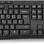 Logitech MK295 Silent Wireless Mouse & Keyboard Combo with SilentTouch Technology, Full Numpad, Advanced Optical Tracking, Lag-Free Wireless, 90% Less Noise, AR Keyboard - Graphite, 920-009801