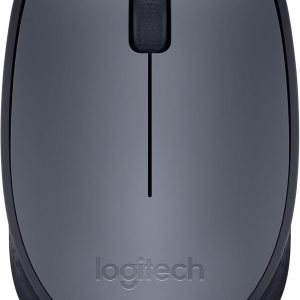 Logitech M171 Wireless MoUSe, 2.4 Ghz With USb Mini Receiver, Optical Tracking, 12-Months Battery Life, AmbidextroUS Pc/Mac/Laptop - Black, 910-004424
