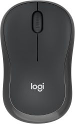 Logitech M241 Silent Bluetooth Mouse, Wireless, Compact, Portable, Smooth Tracking, 18-Month Battery, for Windows, macOS, ChromeOS, Compatible with PC, Mac, Laptop, Tablets - Graphite, 910-007471
