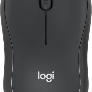 Logitech M241 Silent Bluetooth Mouse, Wireless, Compact, Portable, Smooth Tracking, 18-Month Battery, for Windows, macOS, ChromeOS, Compatible with PC, Mac, Laptop, Tablets - Graphite, 910-007471