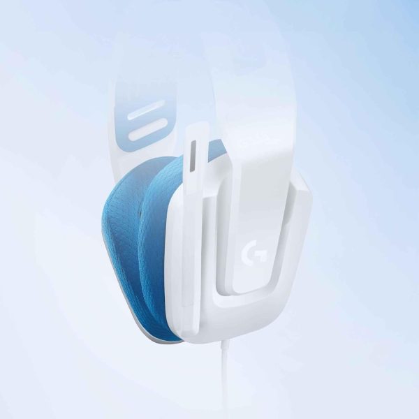 Logitech G335 Wired Gaming Headset, With Microphone, 3.5Mm Audio Jack, Comfortable Memory Foam Earpads, Lightweight, Compatible With Pc, Playstation, Xbox, Nintendo Switch - White, 981-001018 - Image 4