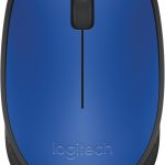 Logitech M171 Wireless Mouse, 2.4 Ghz With USb Mini Receiver, Optical Tracking, 12-Months Battery Life, AmbidextroUS Pc/Mac/Laptop - Blue, 910-004640