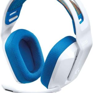 Logitech G335 Wired Gaming Headset, With Microphone, 3.5Mm Audio Jack, Comfortable Memory Foam Earpads, Lightweight, Compatible With Pc, Playstation, Xbox, Nintendo Switch - White, 981-001018