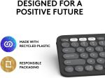 Logitech Pebble Keys 2 K380s, Multi-Device Bluetooth Wireless Keyboard with Customisable Shortcuts, Slim and Portable, Easy-Switch for Windows, macOS, iPadOS, Android, Chrome OS, ARA Layout - Graphite, 920-011867 - Image 11
