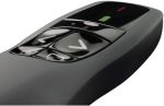 Logitech R400 Wireless Presentation Remote, 2.4 GHz USB-Receiver, Red Laser Pointer, 15-Meter Operating Range, 6 Buttons Intuitive Slideshow, Control Battery Indicator, Black, 910-001356 - Image 3