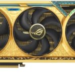 ASUS ROG Astral GeForce RTX 5090 Dhahab OC Edition Graphics Card, 32GB GDDR7, Gold, 90YV0LW6-M0NM00