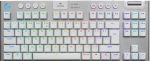 Logitech G915 X LIGHTSPEED TKL Wireless Low Profile Gaming Keyboard, Tactile Switches, White, 920-012737