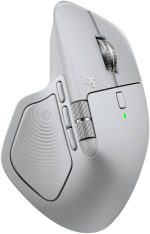 Logitech MX Master 4 High-performance Wireless Mouse with haptic feedback, USB-C Fast Charging, Pale Gray, 910-007563 - Image 3