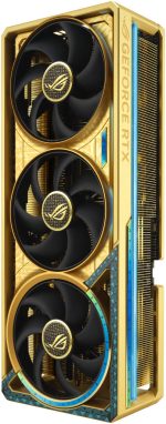 ASUS ROG Astral GeForce RTX 5090 Dhahab OC Edition Graphics Card, 32GB GDDR7, Gold, 90YV0LW6-M0NM00 - Image 9