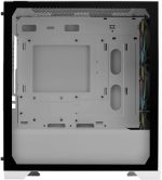 Cooler Master Elite 302 Micro-ATX High Airflow Minimalist PC Case, 365mm GPU Max, Compatible RTX 5080|RX 7090 XT, 280mm AIO Max, Type C, Tempered Glass, Triple 120mm aRGB PWM Fan, Intakes Grill, White, E302-WGNN-S00 - Image 3