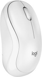 Logitech M240 Silent Bluetooth Mouse, Wireless, Compact, Portable, Smooth Tracking, 18-Month Battery, for Windows, macOS, ChromeOS, Compatible with PC, Mac, Laptop, Tablets - White, 910-007120 - Image 3