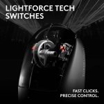 Logitech G PRO X SUPERLIGHT 2c wireless gaming mouse, 53 g pro-grade compact mouse with 5 programmable buttons, USB-C charging, 44K DPI sensor, up to 8 kHz polling for PC/Mac, Pink, 910-007546 - Image 8