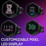 Cooler Master ML 360 Atmos II Pixel LED Simple Water Cooling CPU Cooler, Black, MLX-D36M-A25SZ-P1 - Image 4