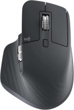 Logitech MX Master 3S - Performance Wireless Mouse with Ultra-fast Scrolling, Ergo, 8K DPI, Track on Glass, Quiet Clicks, Bluetooth, Windows, Linux, Chrome - Graphite, 910-007501