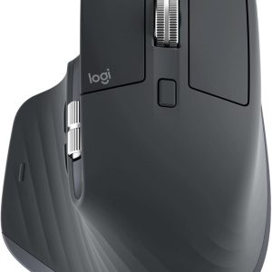 Logitech MX Master 3S - Performance Wireless Mouse with Ultra-fast Scrolling, Ergo, 8K DPI, Track on Glass, Quiet Clicks, Bluetooth, Windows, Linux, Chrome - Graphite, 910-007501