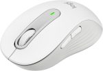 Logitech Signature M650 Wireless Mouse - For Small to Medium Sized Hands, 2-Year Battery, Silent Clicks, Customizable Side Buttons, Bluetooth, PC/Mac/Multi-Device/Chromebook - White, 910-006255